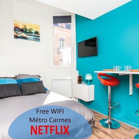 Appartement Superbe studio cosy Metro Carmes à Toulouse Extérieur photo