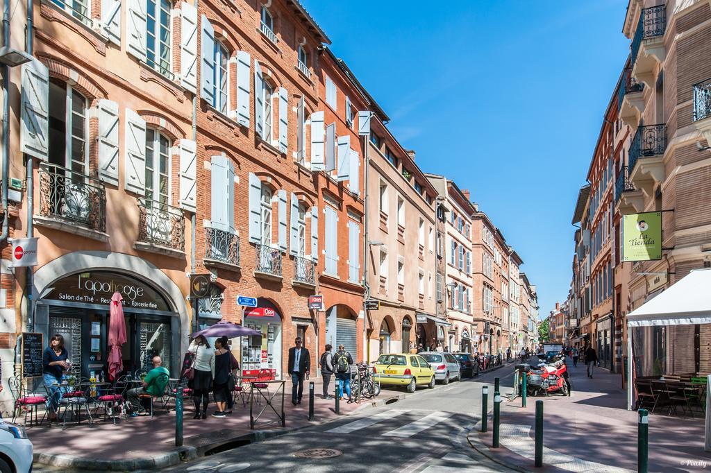 Appartement Superbe studio cosy Metro Carmes à Toulouse Extérieur photo