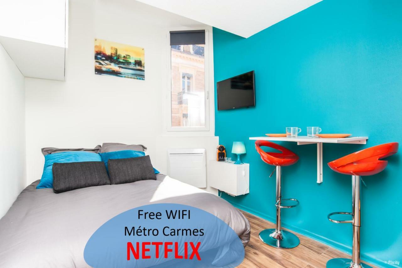 Appartement Superbe studio cosy Metro Carmes à Toulouse Extérieur photo